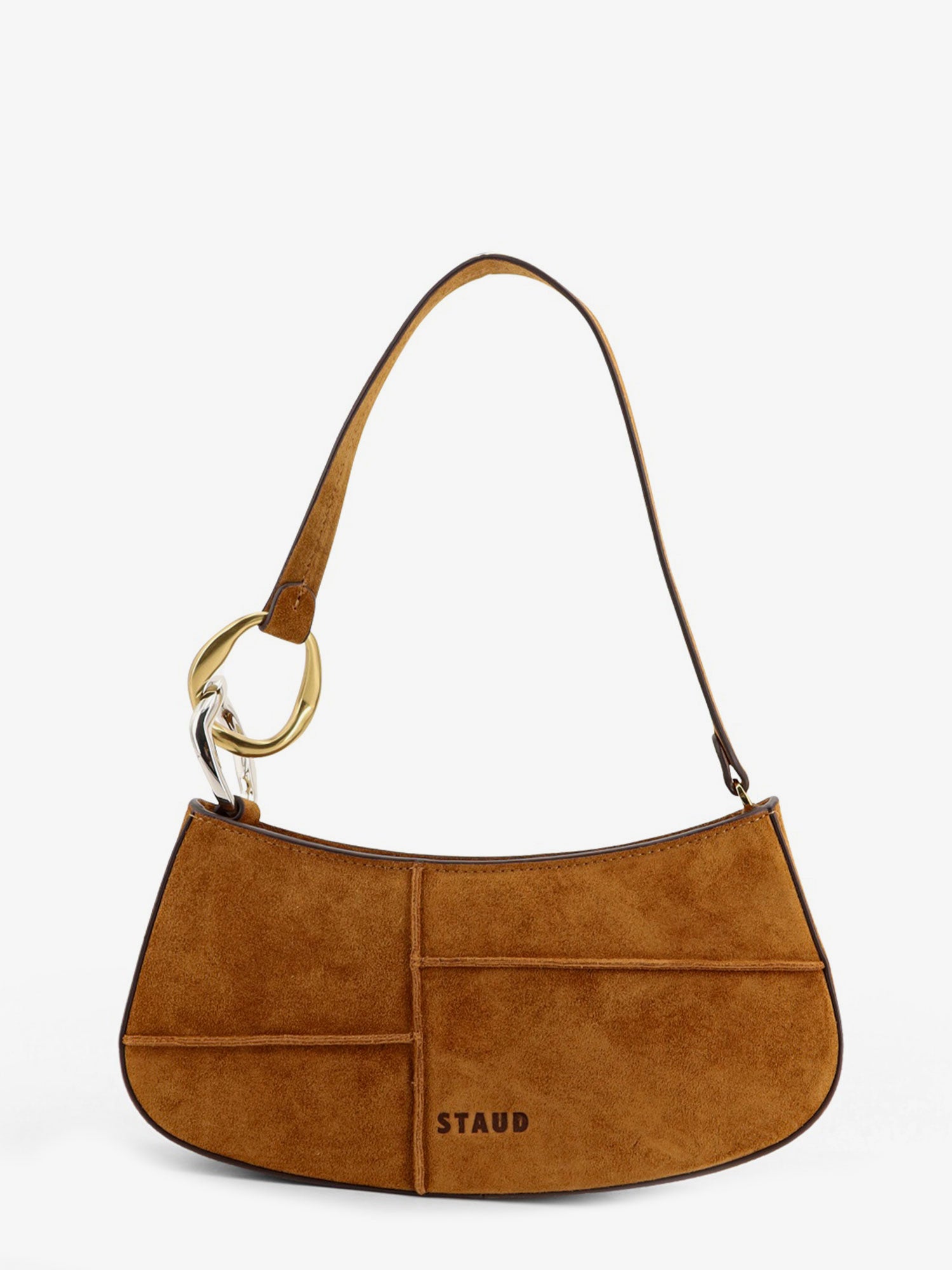 Ollie suede shoulder bag - Image 2