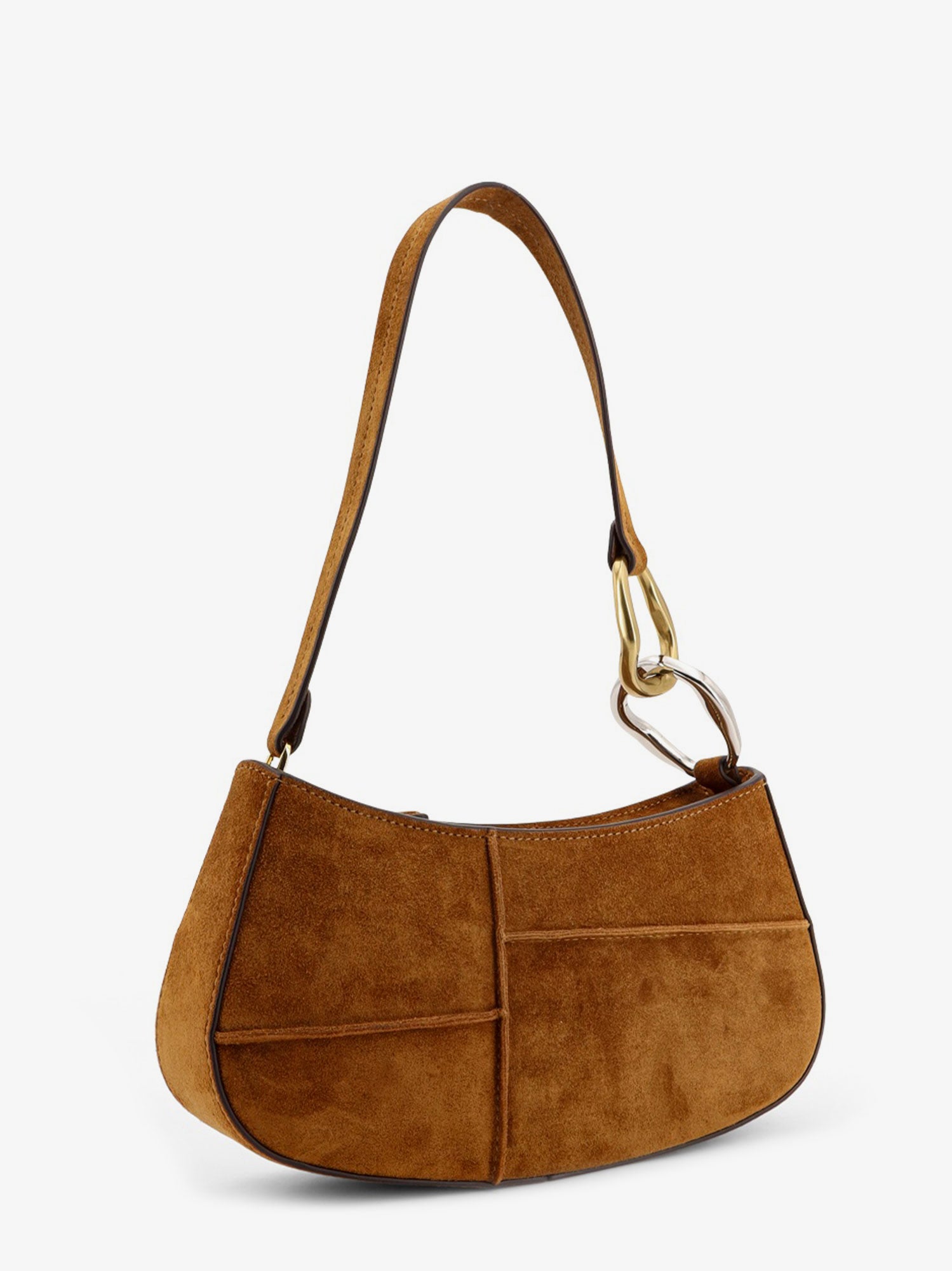 Ollie suede shoulder bag - Image 3