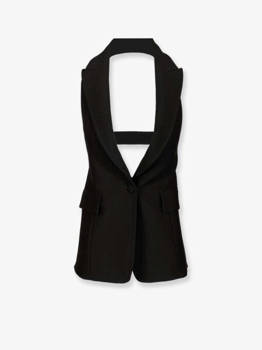 Wool blend vest
