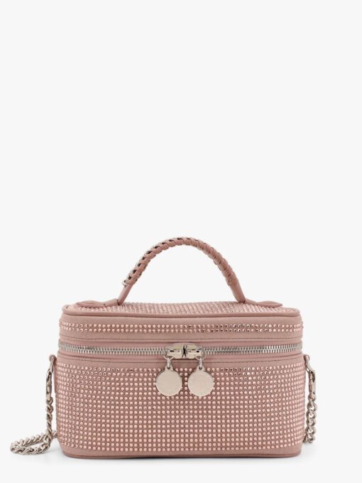 Shaggy deer beauty case with rhinestones