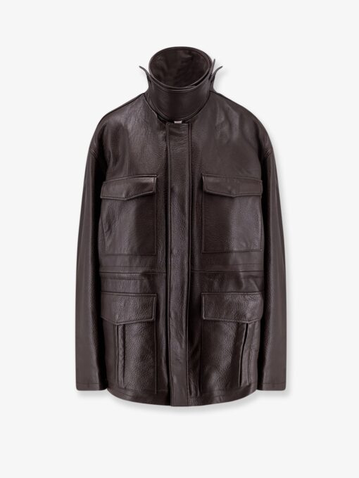 Unisex leather jacket