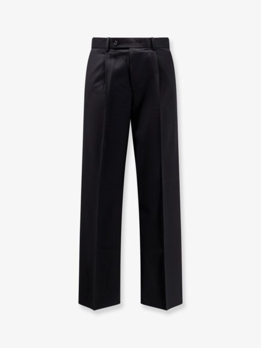Wool blend Unisex trousers