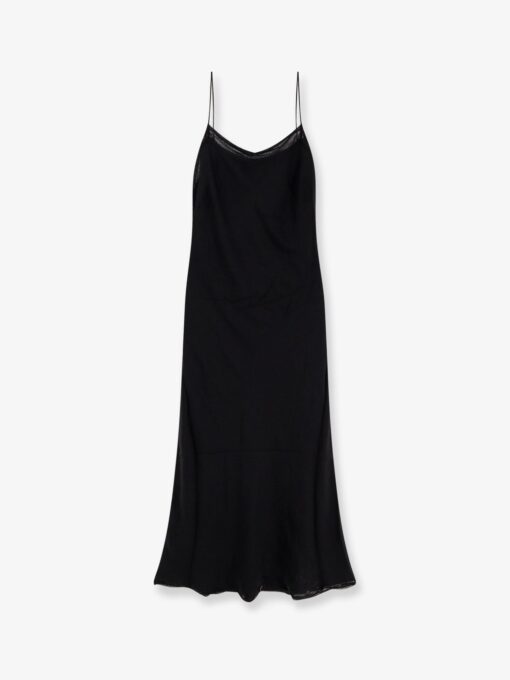 Long silk dress