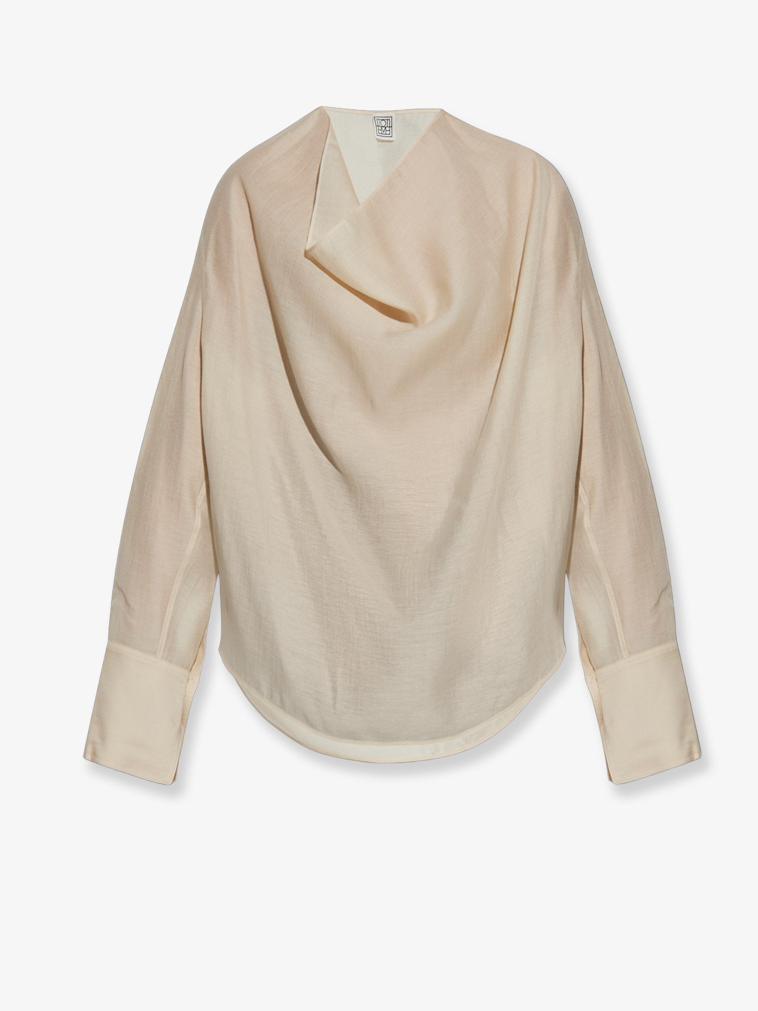 Lyocell and linen blend shirt