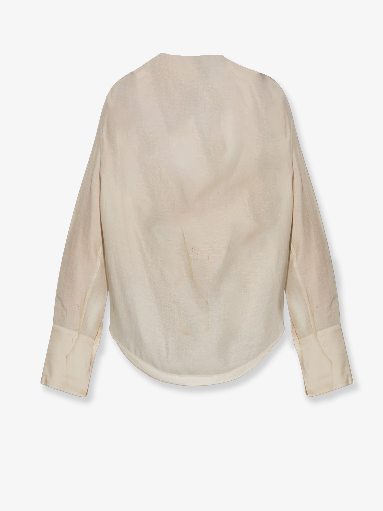 Lyocell and linen blend shirt - Image 2