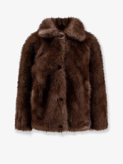 Faux fur jacket