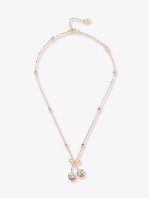 Cherrifyc metal necklace with Swarovski crystals