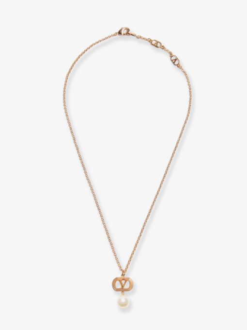Ovalette metal necklace