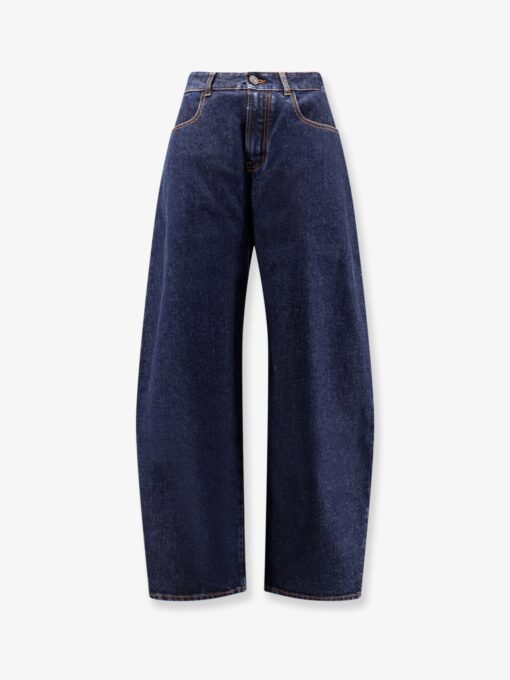 Low Round Jeans
