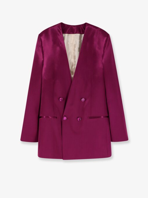 Satin blazer