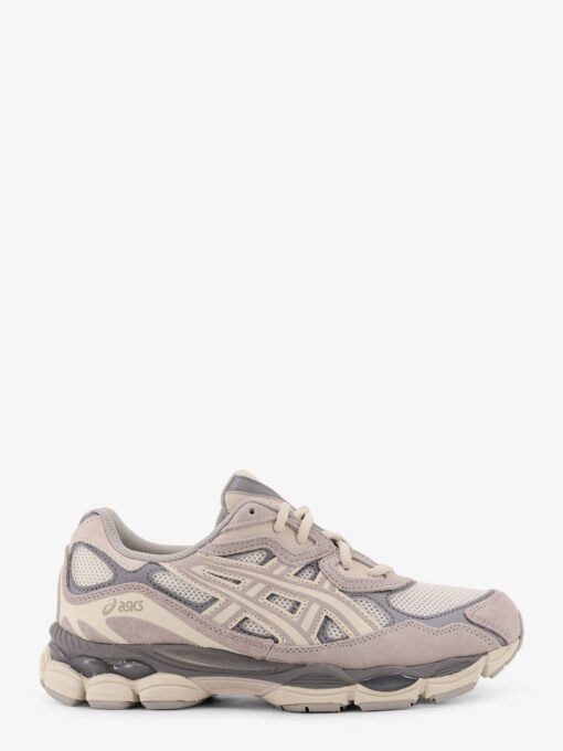 Gel-Nyc mesh sneakers with suede inserts