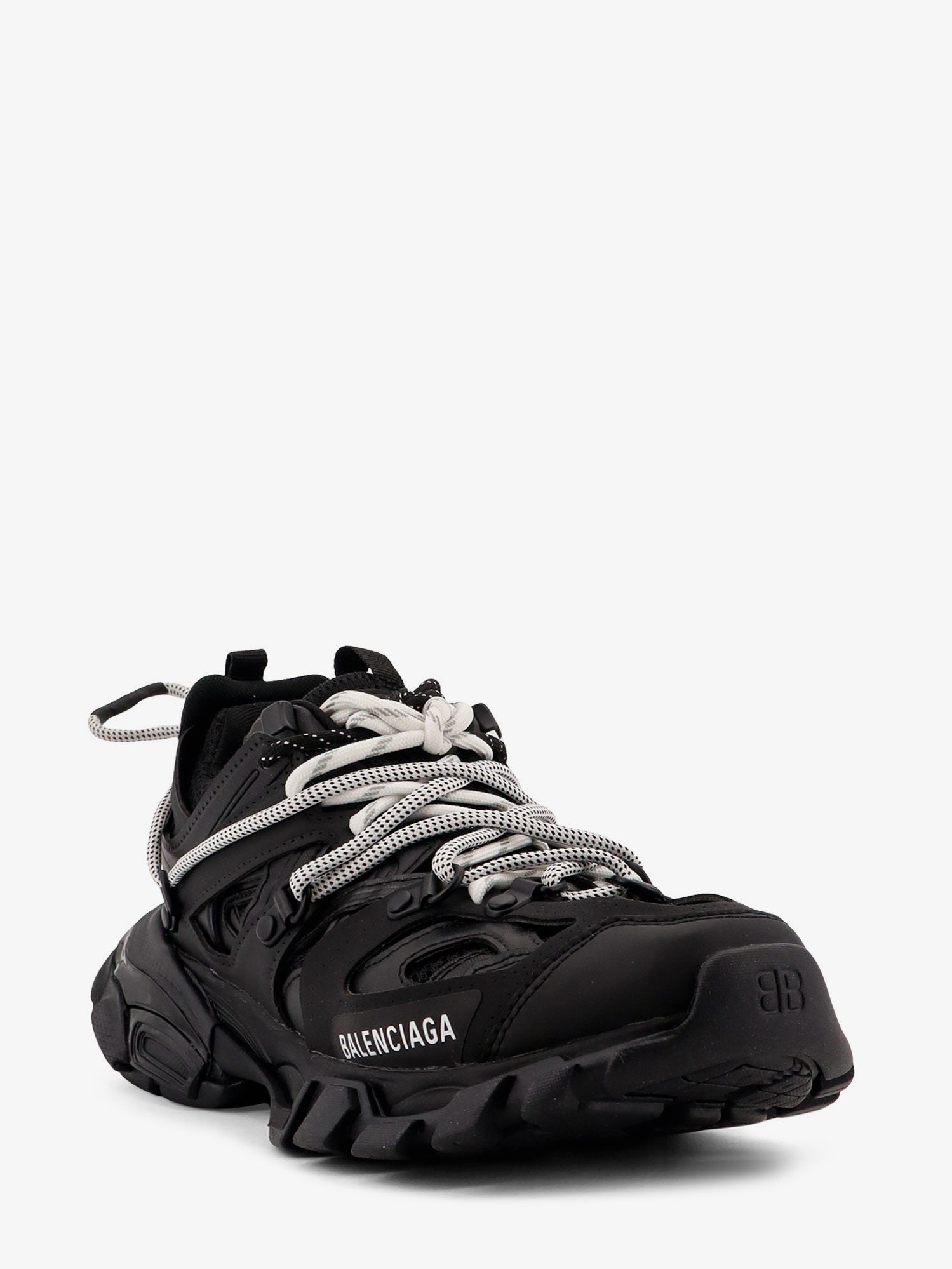 Track mesh sneakers with double laces - Image 2