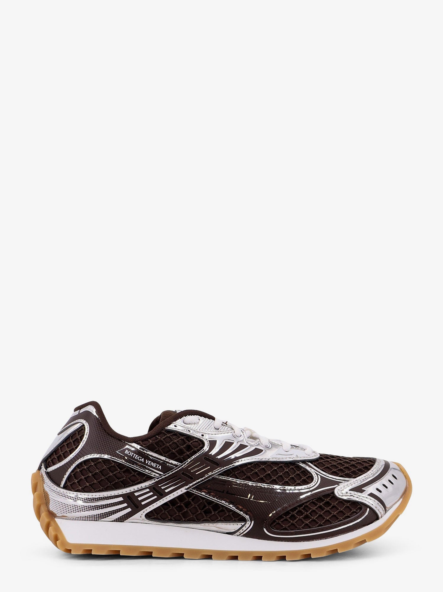 Orbit mesh sneakers with rubber inserts
