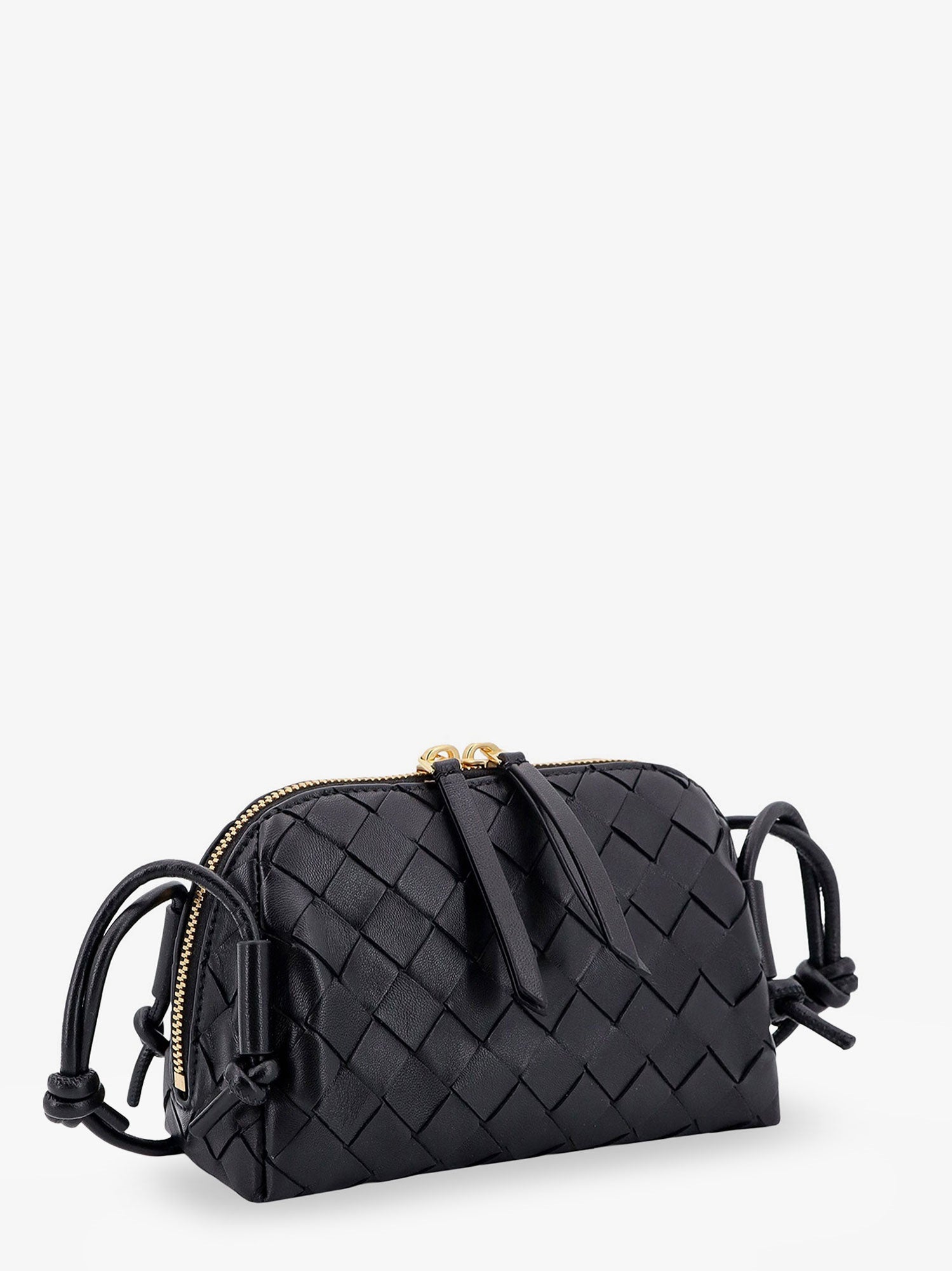 Concert Pouch leather crossbody bag with Intrecciato motif - Image 3