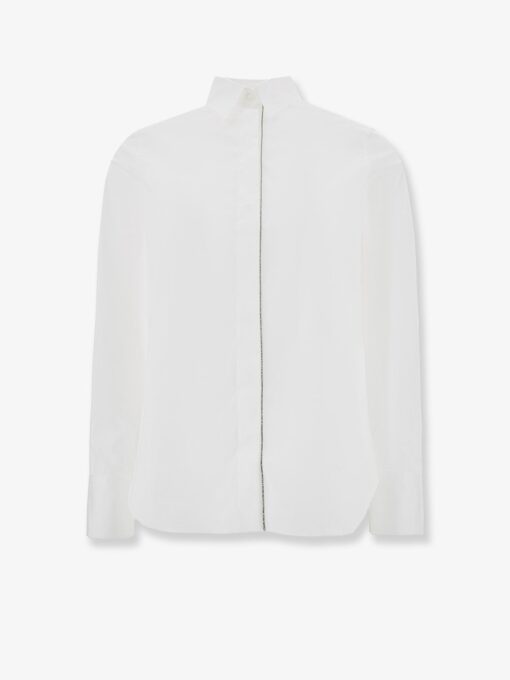 Cotton blend shirt