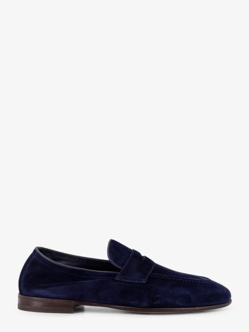 Suede loafers