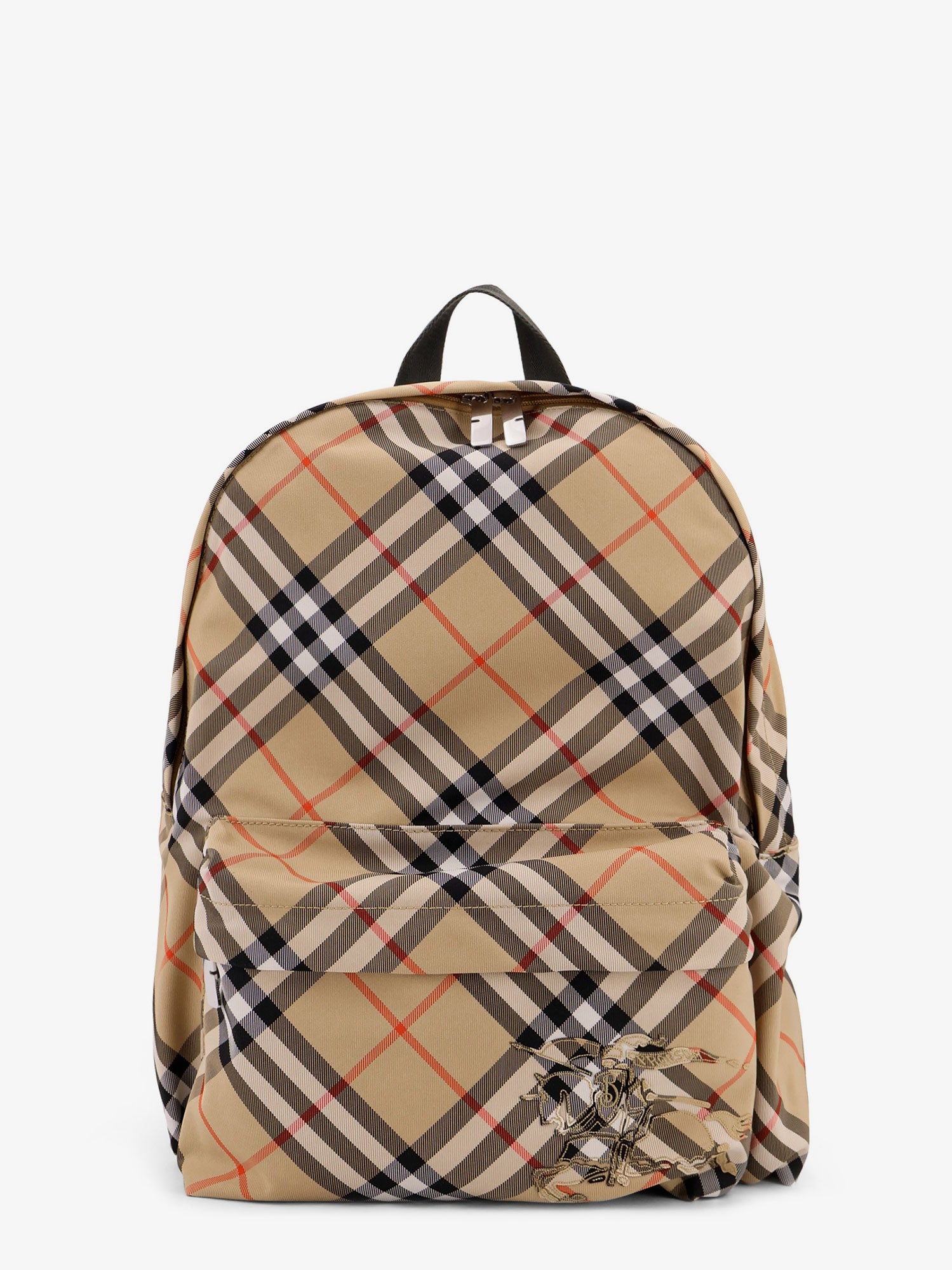 Essential backpack with Check pattern