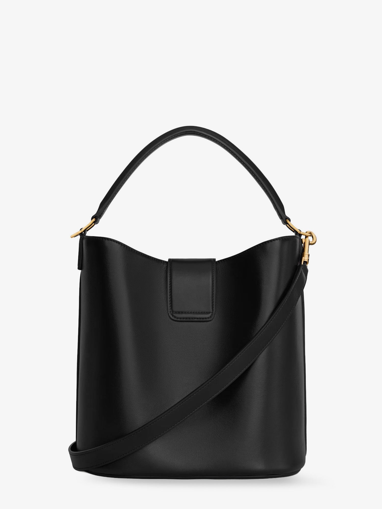Louise Medium bucket bag with metal Triomphe logo - Image 2