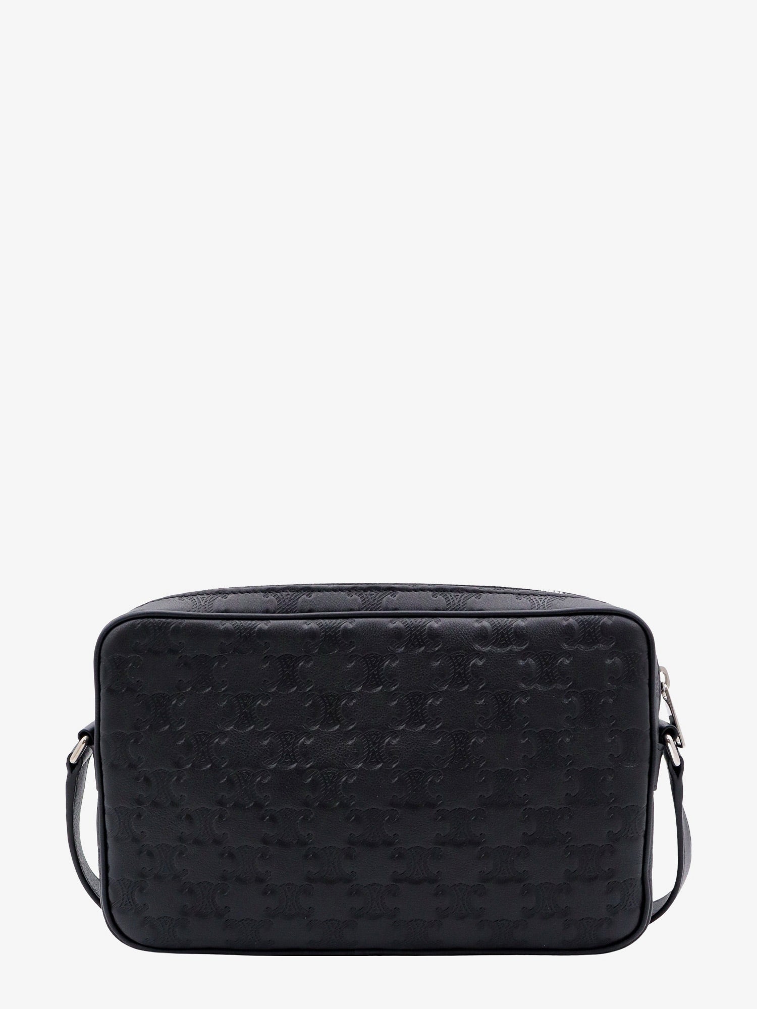 Triomphe logo leather Messenger crossbody bag - Image 2
