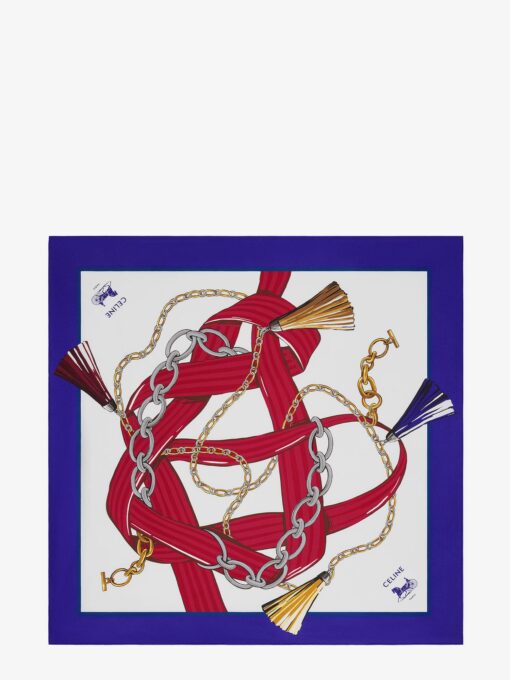 Silk twill scarf
