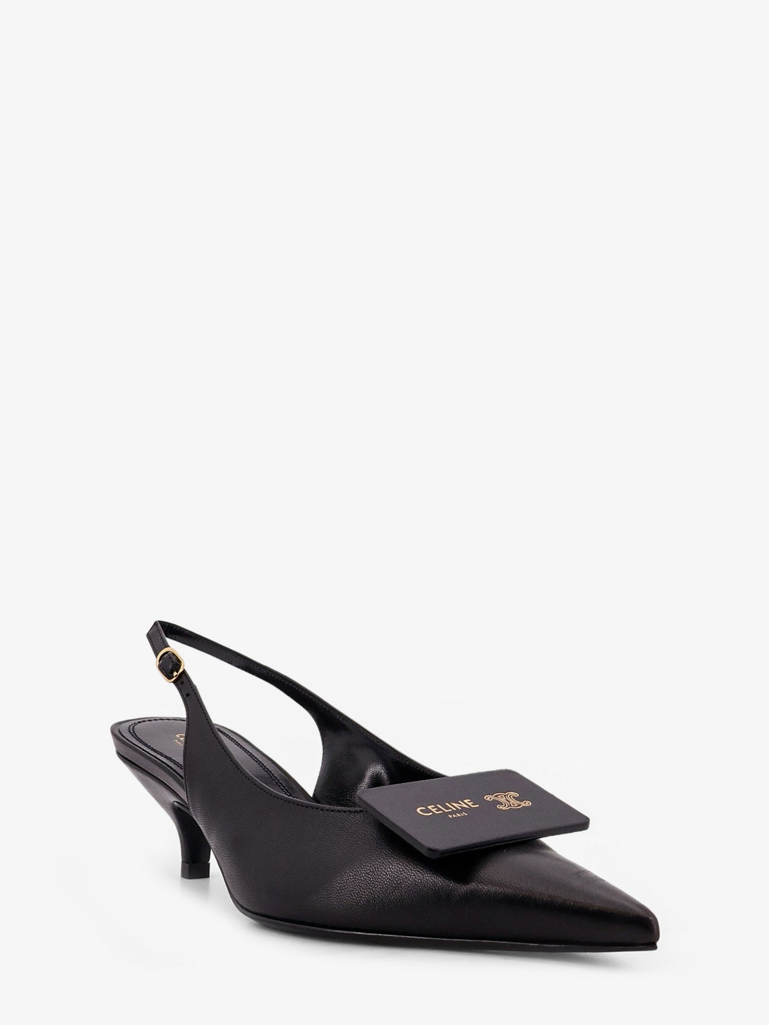 Signature leather pumps - Image 2