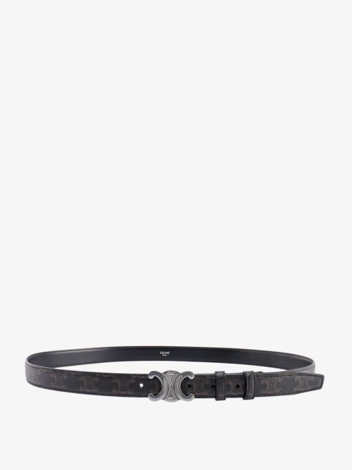 Triomphe coated canvas belt