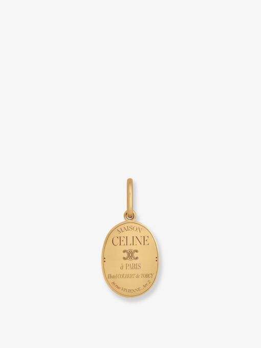 Maison Celine brass charm