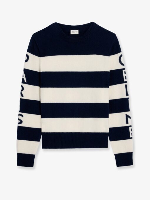 Striped wool sweater