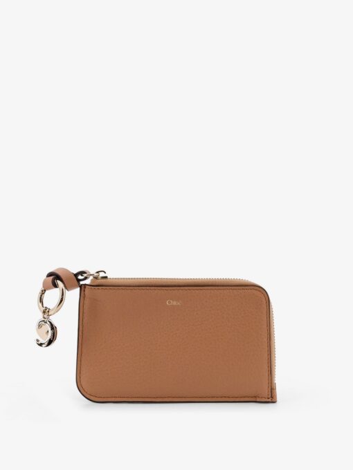 Alphabet Leather Coin Purse