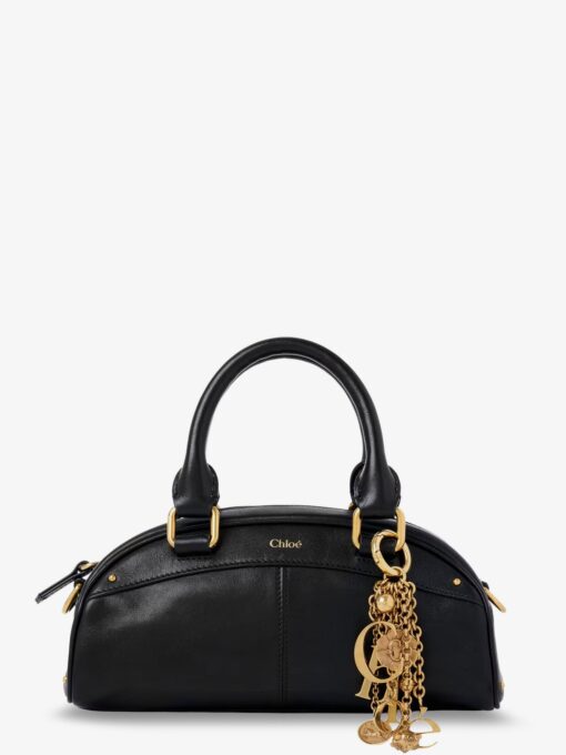 Small Bowling Leather Crossbody Bag