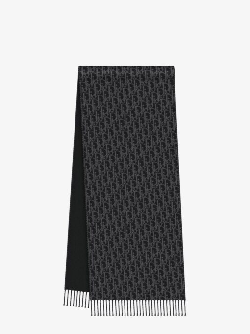Wool and cashmere scarf