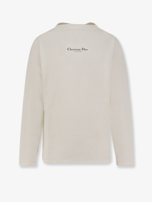 Cotton and wool blend sweater
