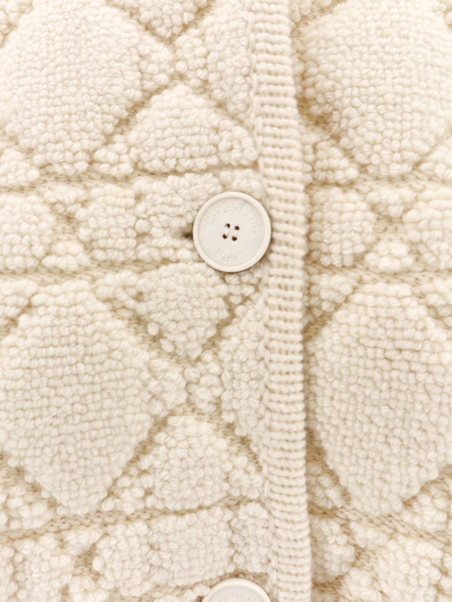 Cardigan Cannage DiorAlps in lana e cashmere - Image 3