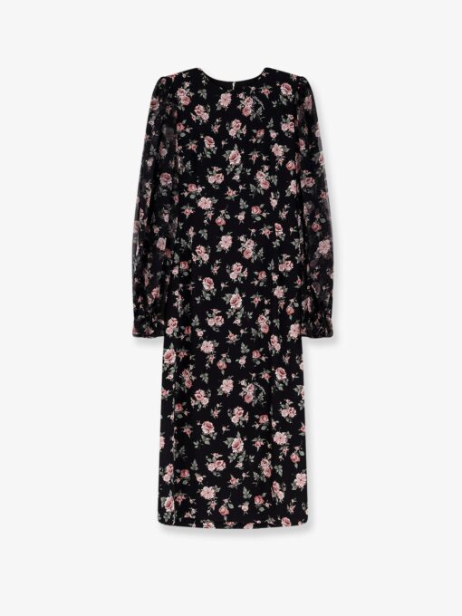 Stretch silk dress