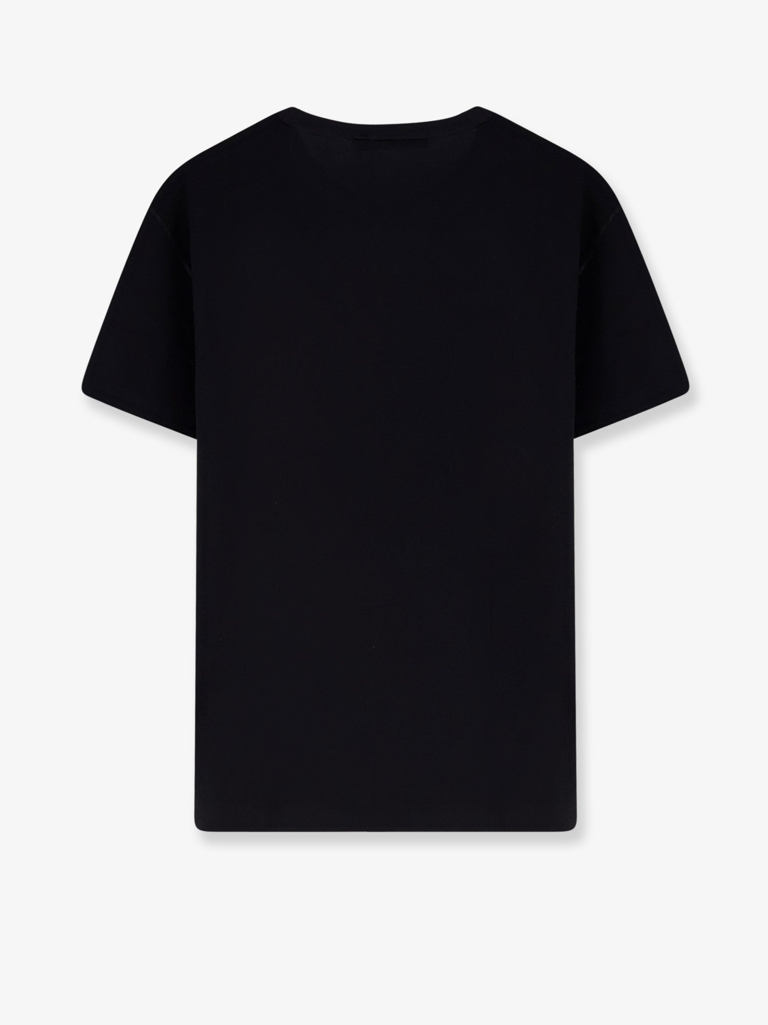 Cotton T-shirt with logo patch - Image 2