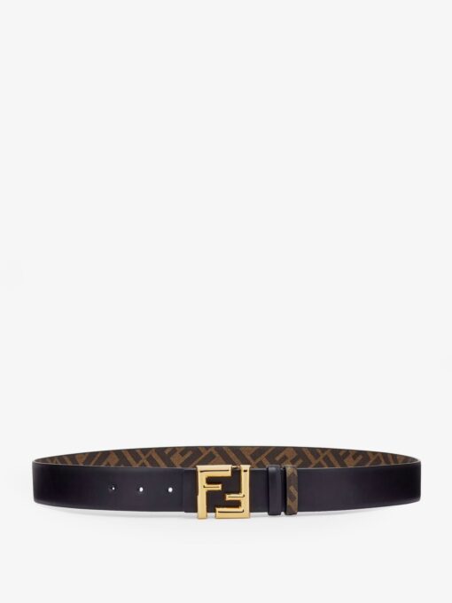 Rounded reversible belt