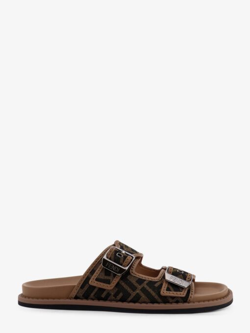 Feel sandals in FF jacquard fabric