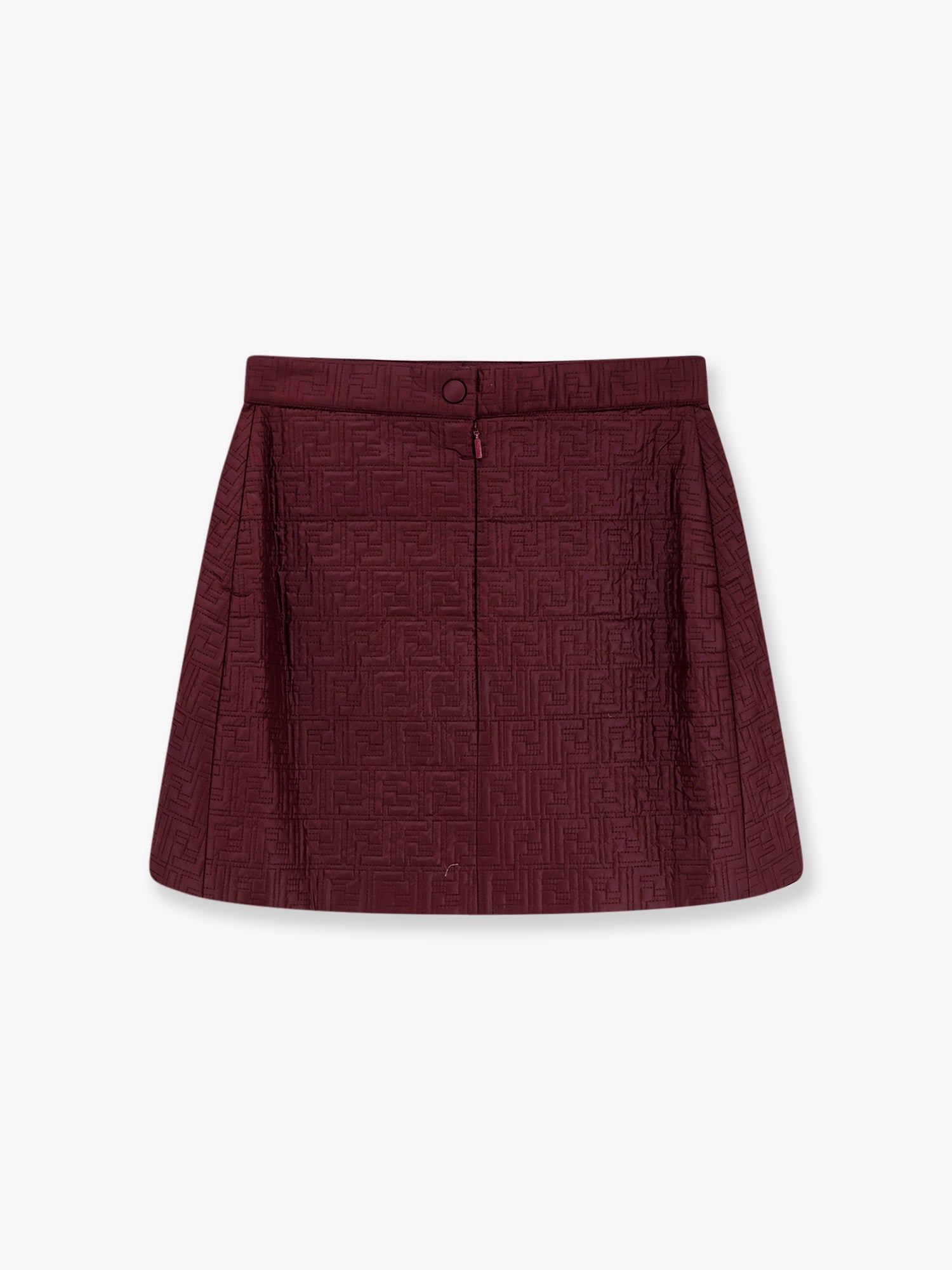 Quilted nylon mini skirt - Image 3