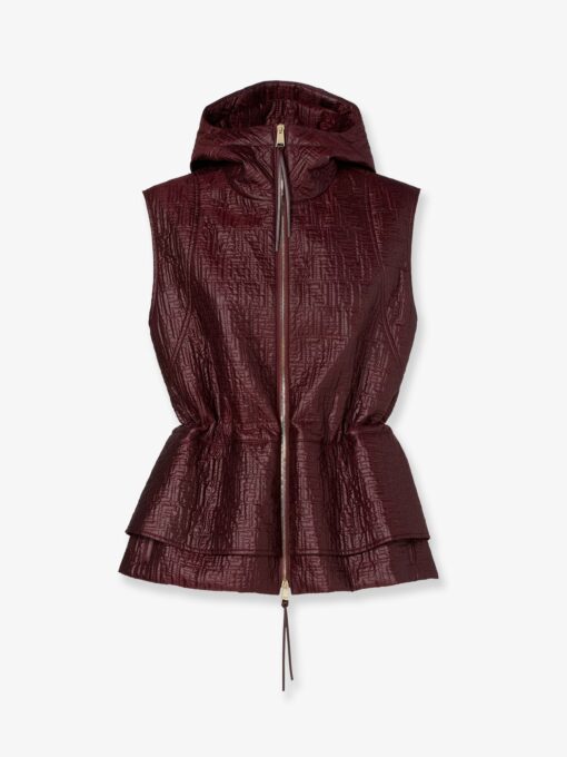 Quilted nylon vest
