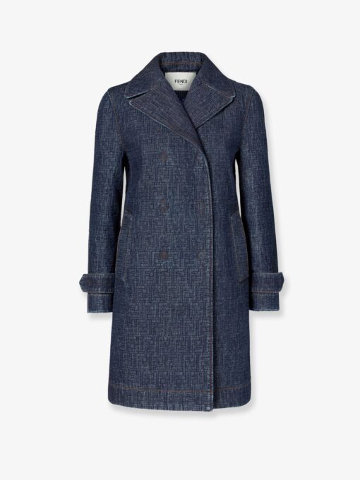 FF padded denim caban