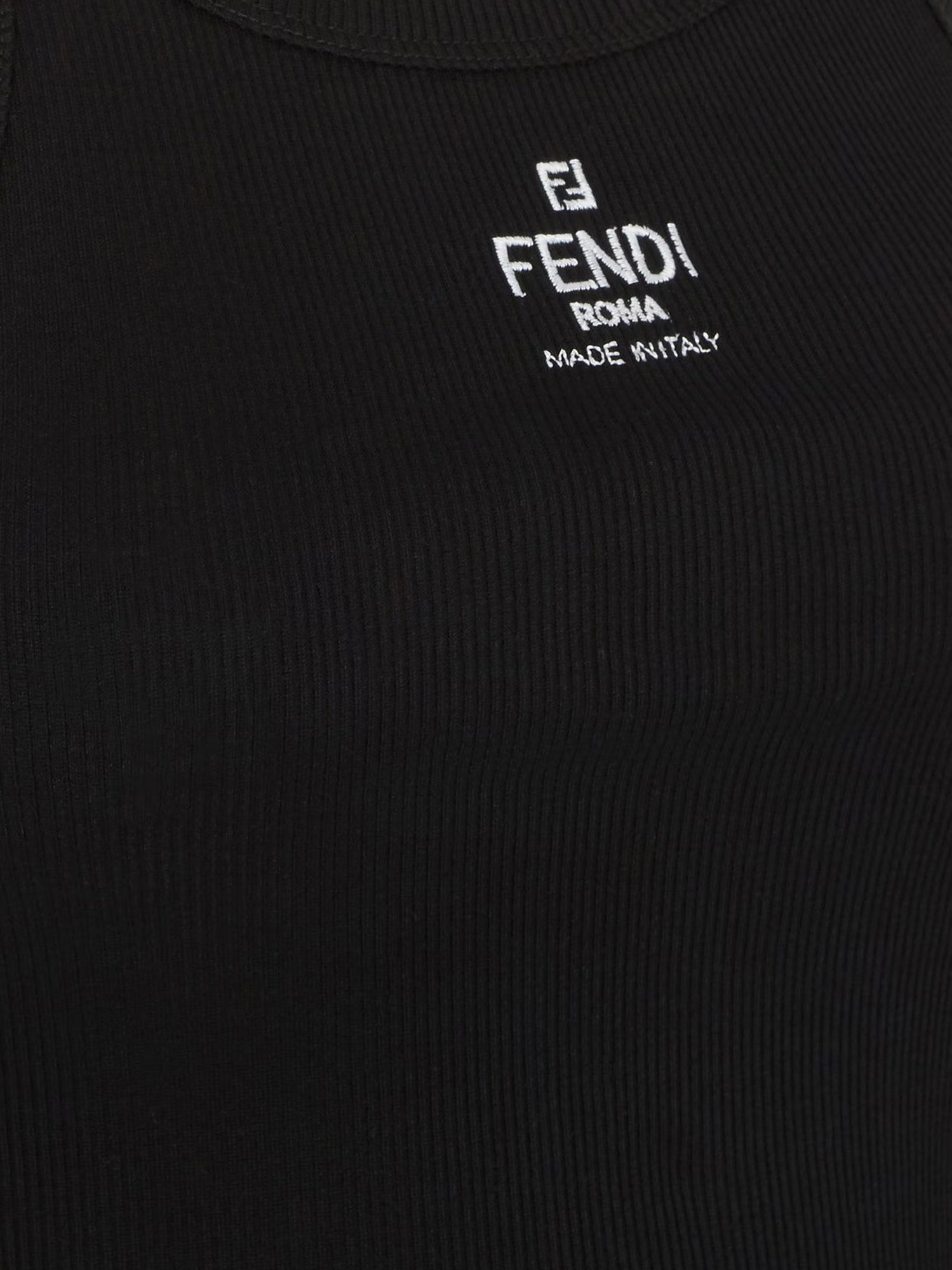 Ribbed cotton tank top - Image 3