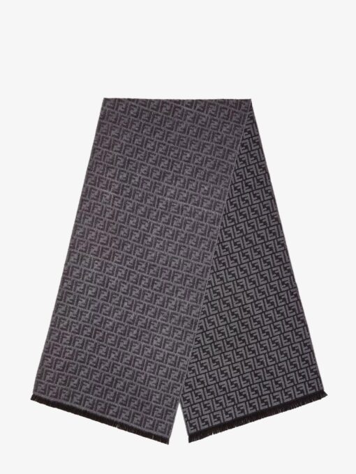 FF virgin wool scarf