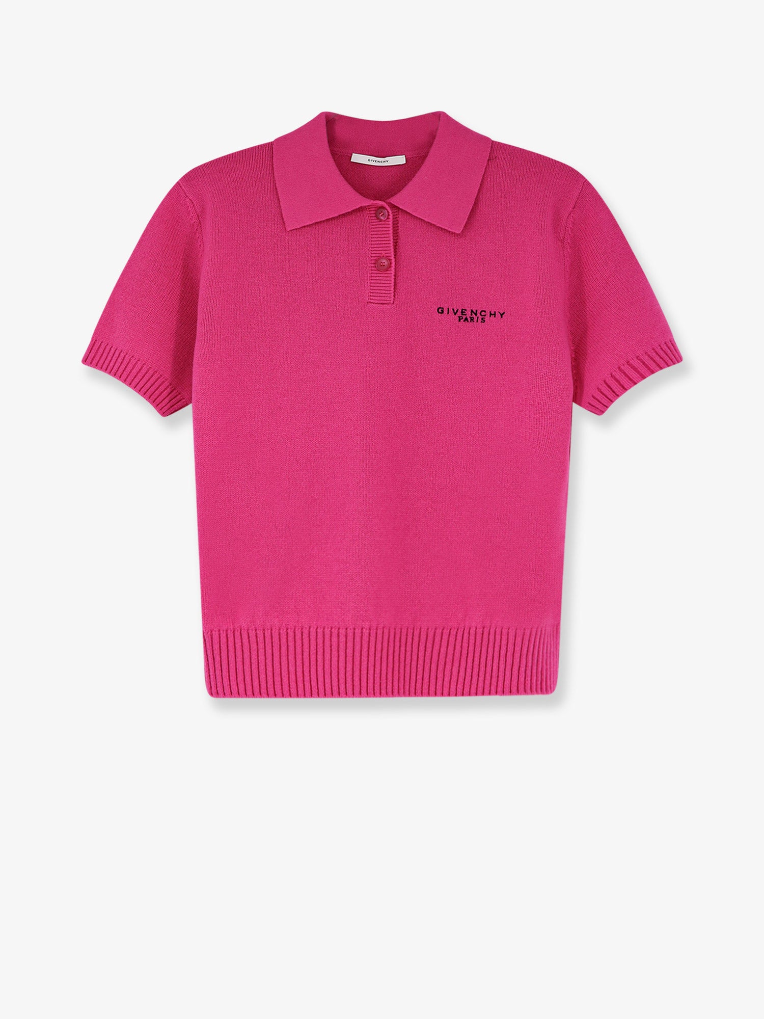 Wool and cashmere polo shirt