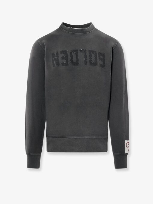 Archibald Distressed cotton sweatshirt