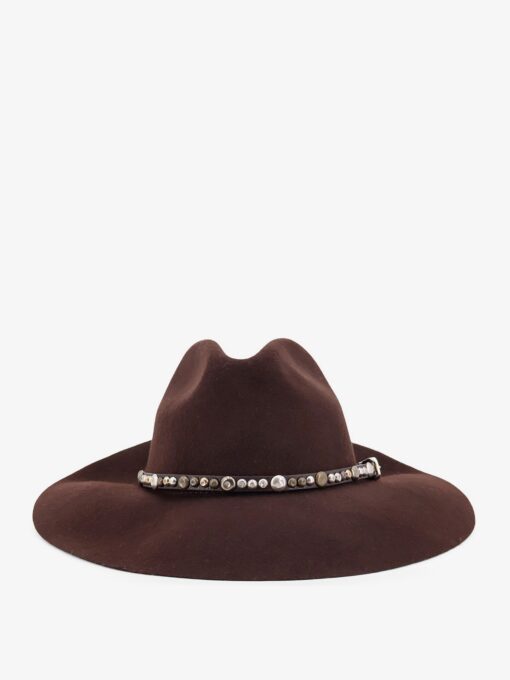 Golden Fedora hat