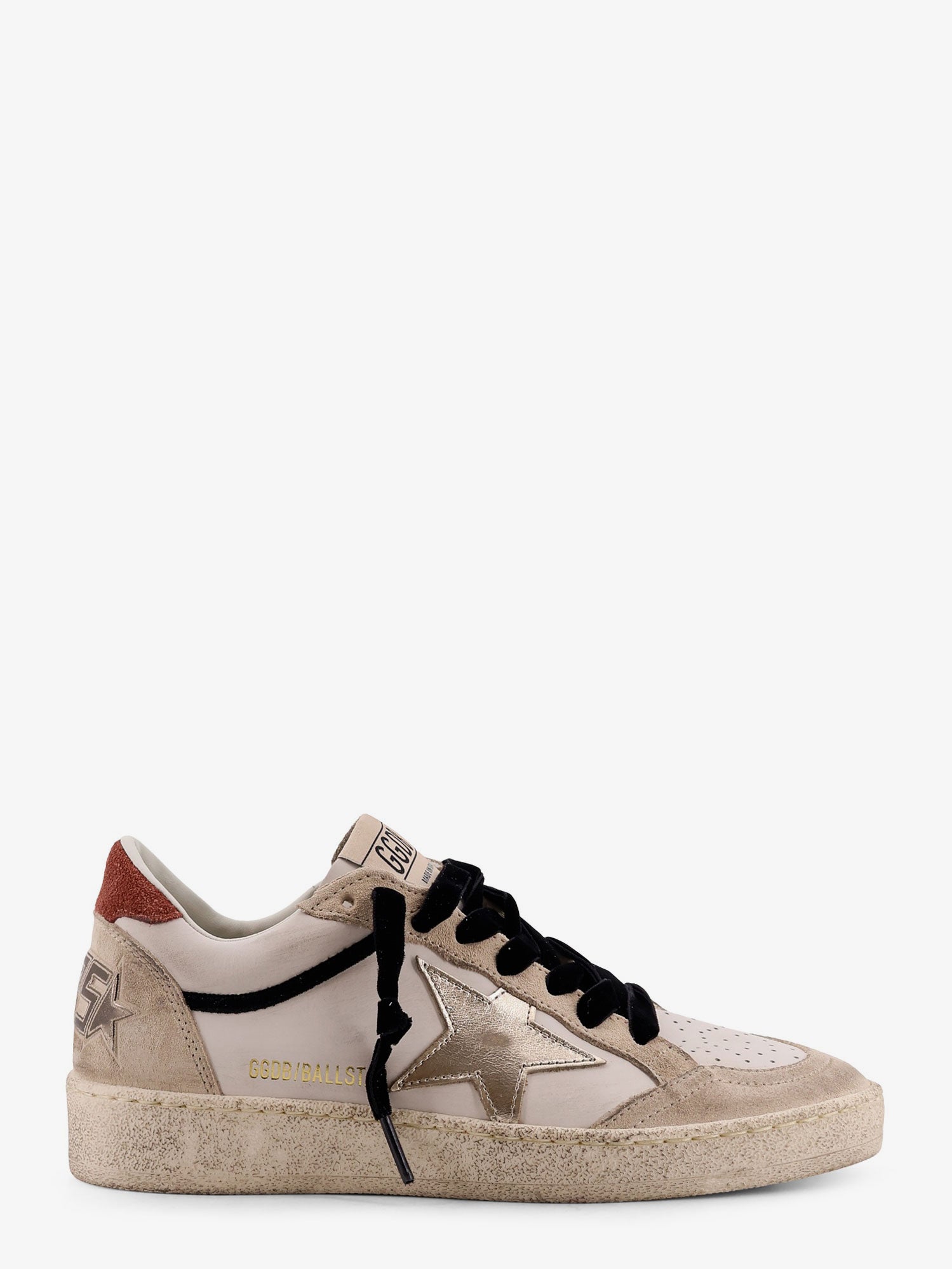 Ball Star with Padded Collar leather sneakers