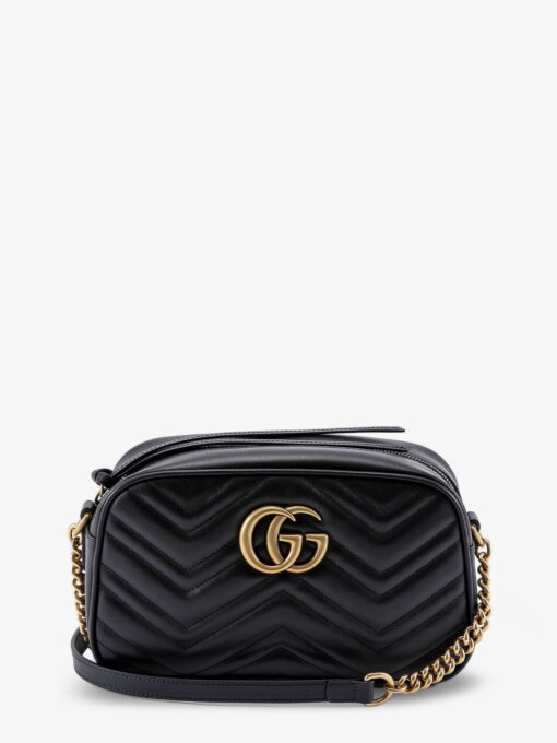 Matelassé leather Camera bag crossbody bag