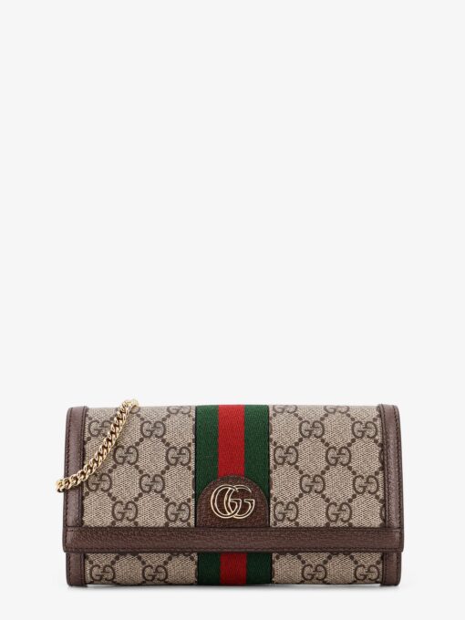 Coated canvas Ophidia crossbody bag with GG Supreme motif