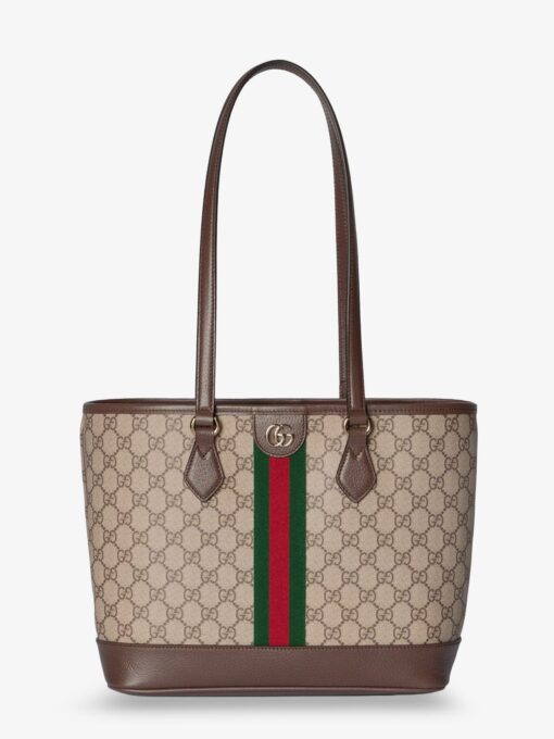 Ophidia GG fabric shopping bag
