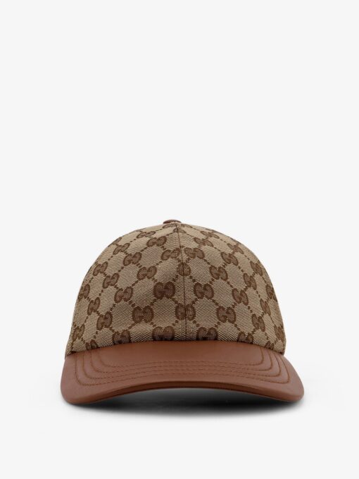 GG Supreme Fabric and leathr hat